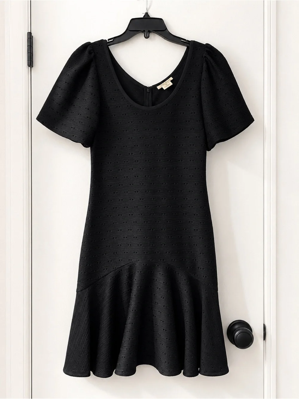 Shoshanna Black Mini Flared Hem Skirt - Picture 2 of 4